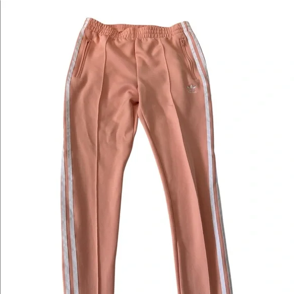 Adidas SST Track Pants in Ambient Blush - Picture 5 of 12